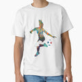 Female Soccer Player T-Shirt - Minimalist Print Men Women - T-Shirt, Sweatshirt, Hoodie