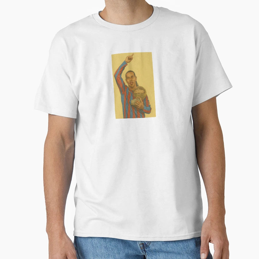 Ronaldinho T-Shirt - Graphic Print Men Women - T-Shirt, Sweatshirt, Hoodie