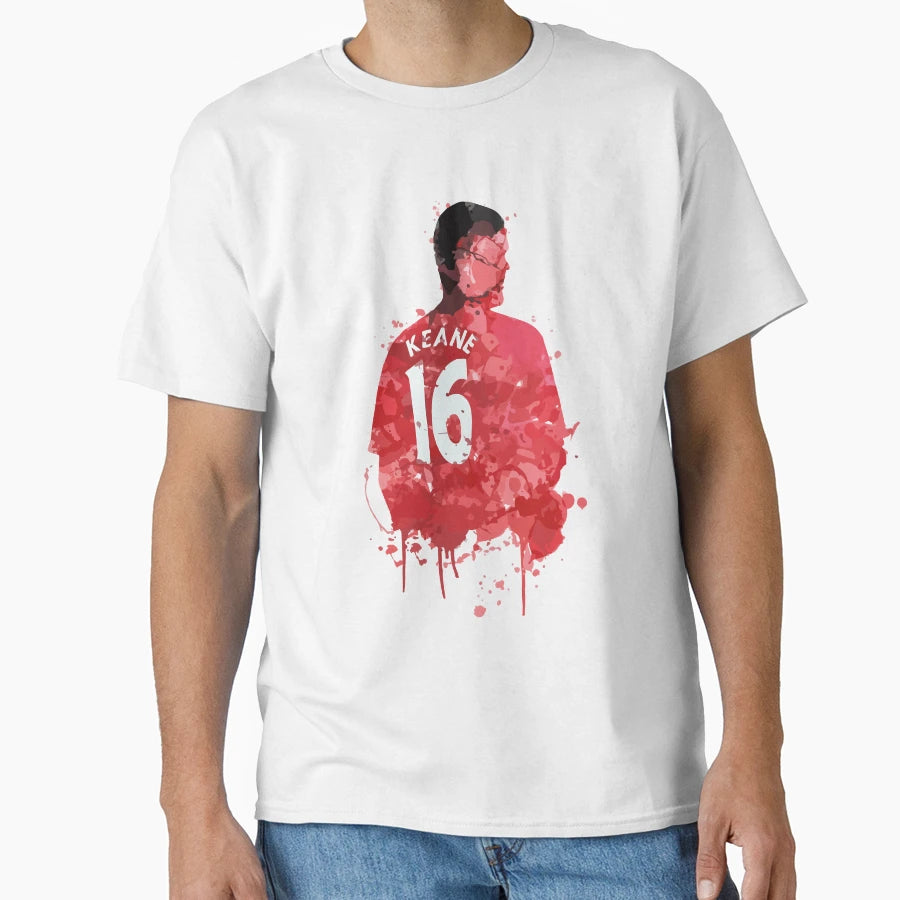 Beautiful Model Roy Keane T-Shirt - Minimalist Print Men Women - T-Shirt, Sweatshirt, Hoodie