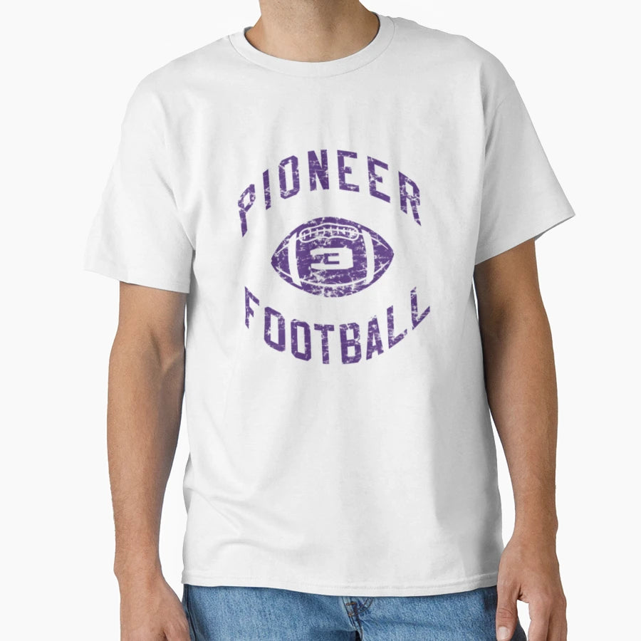 Pioneer Football T-Shirt - Trendy Graphic Unisex - T-Shirt, Sweatshirt, Hoodie