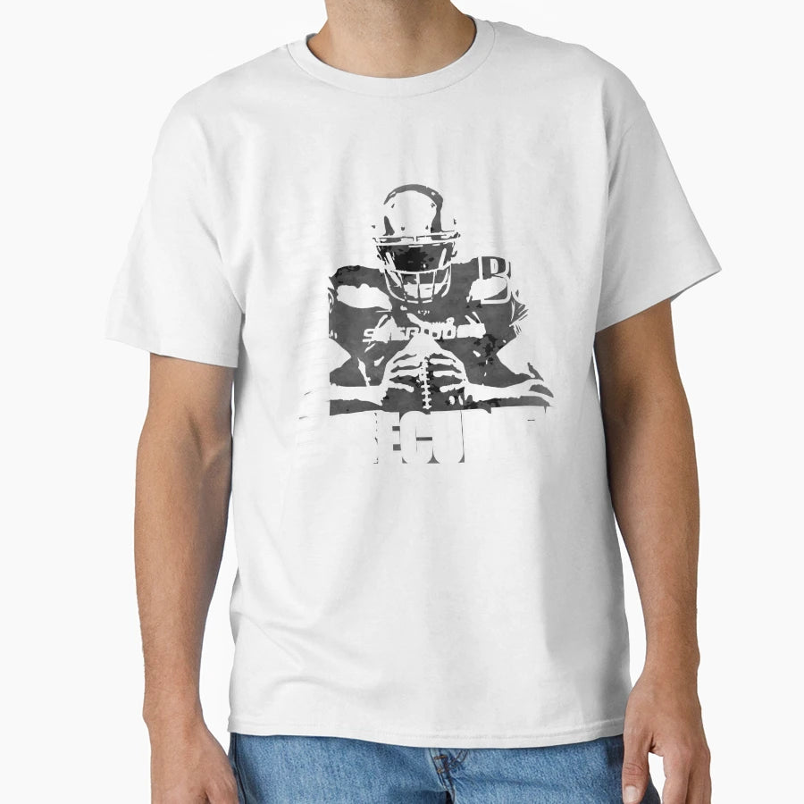 Quarterback Security T-Shirt - Minimalist Print Men Women - T-Shirt, Sweatshirt, Hoodie