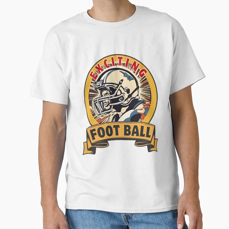 American Foot Ball T-Shirt - Graphic Print Unisex - T-Shirt, Sweatshirt, Hoodie
