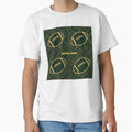 Football Season Baroque T-Shirt - Minimalist Print for Adults - T-Shirt, Sweatshirt, Hoodie