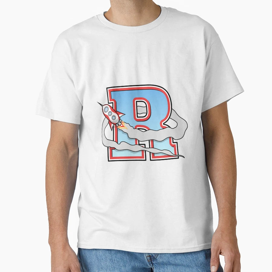 Alphabet Letter R T-Shirt - Novelty Apparel for Adults - T-Shirt, Sweatshirt, Hoodie