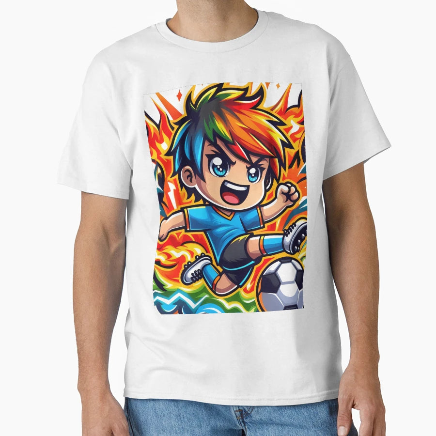 Soccer Mania T-Shirt - Unique Graphic for Adults - T-Shirt, Sweatshirt, Hoodie