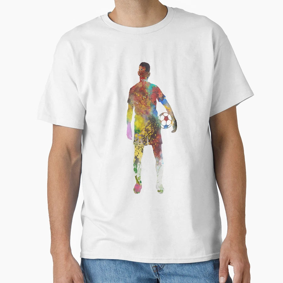 Football Player T-Shirt - Casual Everyday Wear for Adults - T-Shirt, Sweatshirt, Hoodie