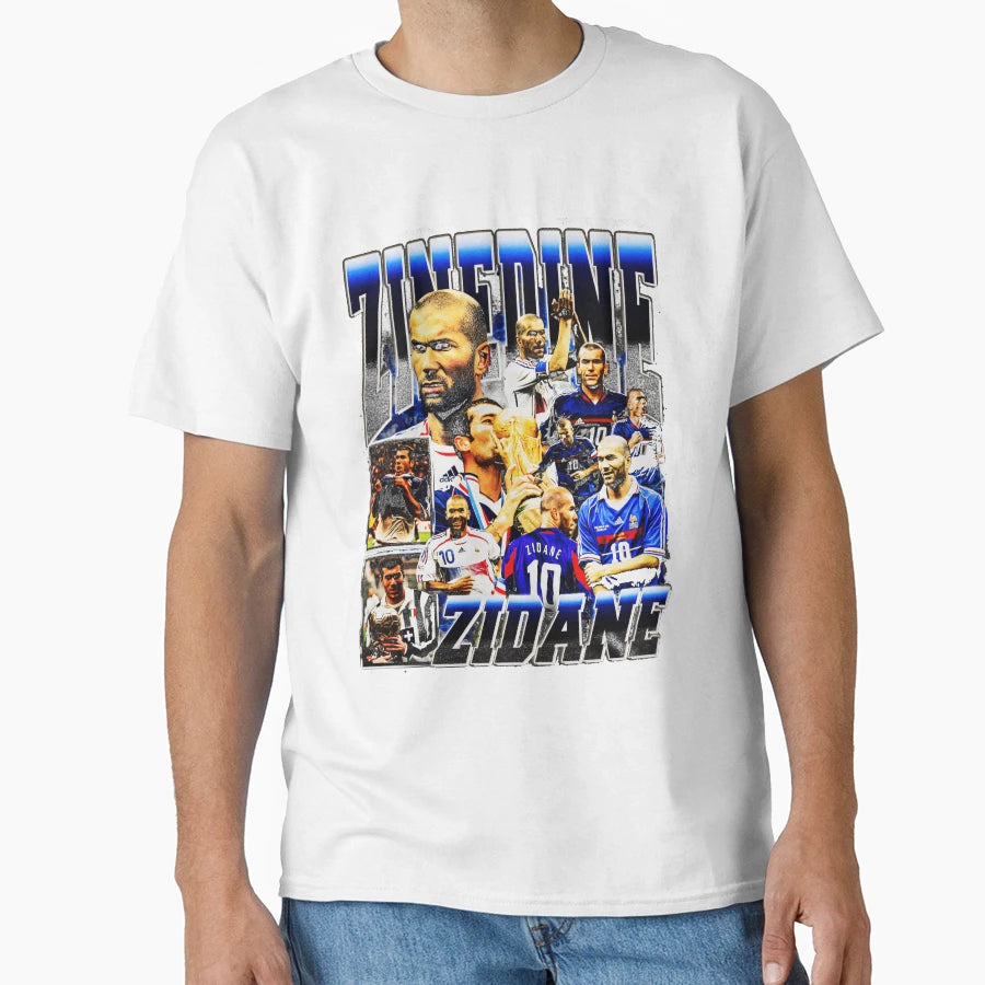 Zinedine Zidane Bootleg T-Shirt - Graphic Print for Adults - T-Shirt, Sweatshirt, Hoodie