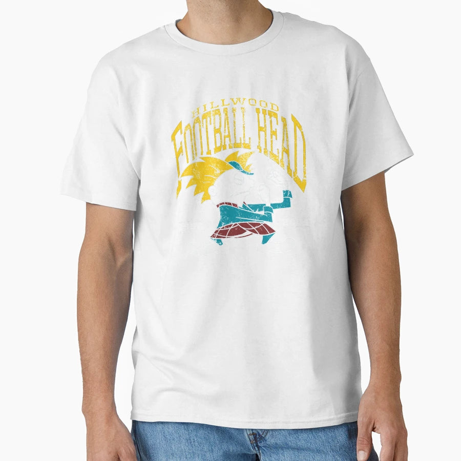 Football Head T-Shirt - Aesthetic Graphic Men Women - T-Shirt, Sweatshirt, Hoodie