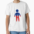 American Football Player Icon T-Shirt - Minimalist Print Men Women - T-Shirt, Sweatshirt, Hoodie