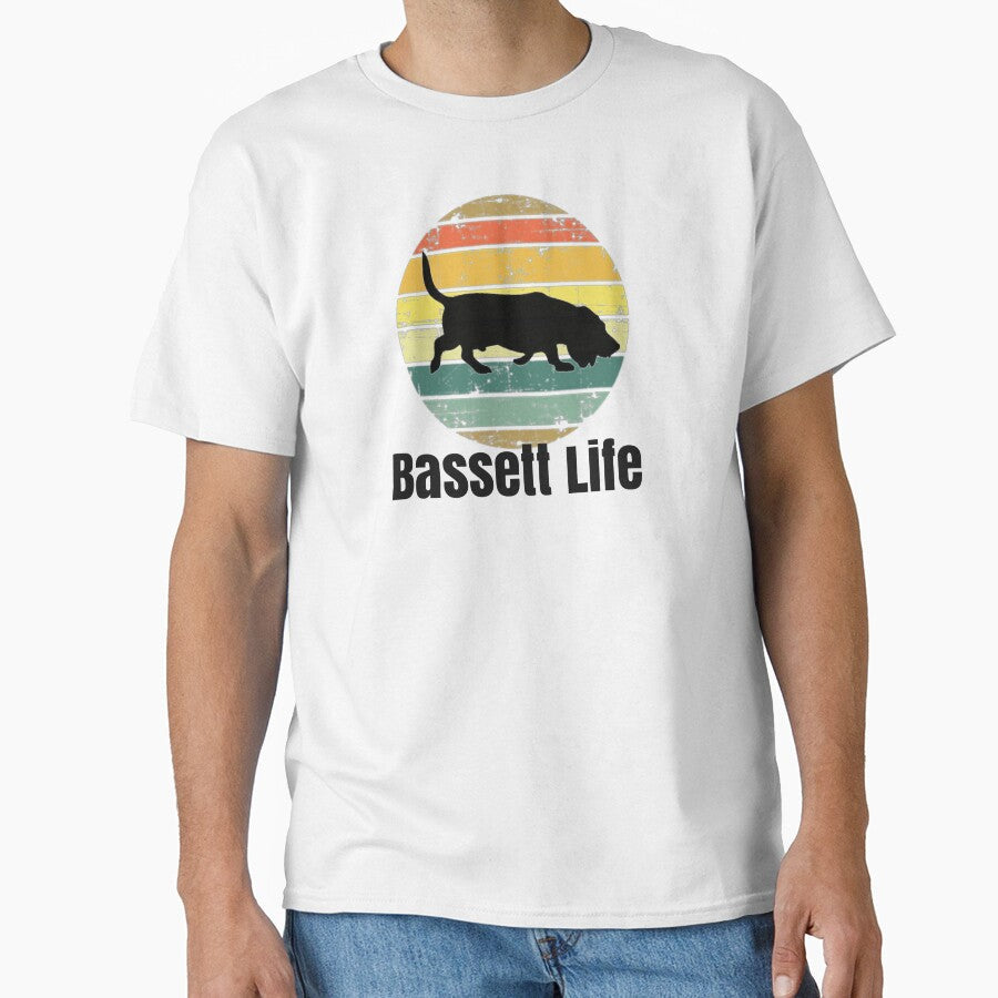 Bassett life by mclaurin612 - Adult & Kids T-Shirts, Sweatshirts & Hoodies apparel design preview 1