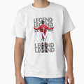 Viva Ronaldo Legend Grey White T-Shirt - Fun Novelty Design Men Women - T-Shirt, Sweatshirt, Hoodie