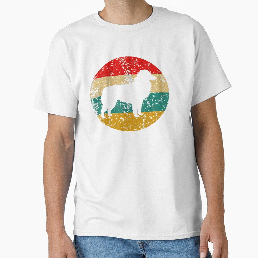 Australian Shepherd Vintage Retro Aussie Dog Gift - Adult & Kids T-Shirts, Sweatshirts & Hoodies apparel design preview 1