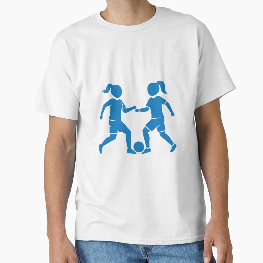 Soccer Silhouette Football Players T-Shirt - Trendy Graphic Men Women - T-Shirt, Sweatshirt, Hoodie