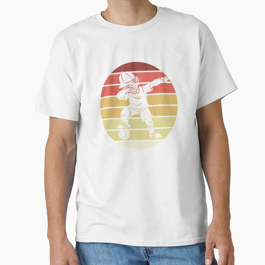 Dabbing Soccer Player T-Shirt - Graphic Print Men Women - T-Shirt, Sweatshirt, Hoodie
