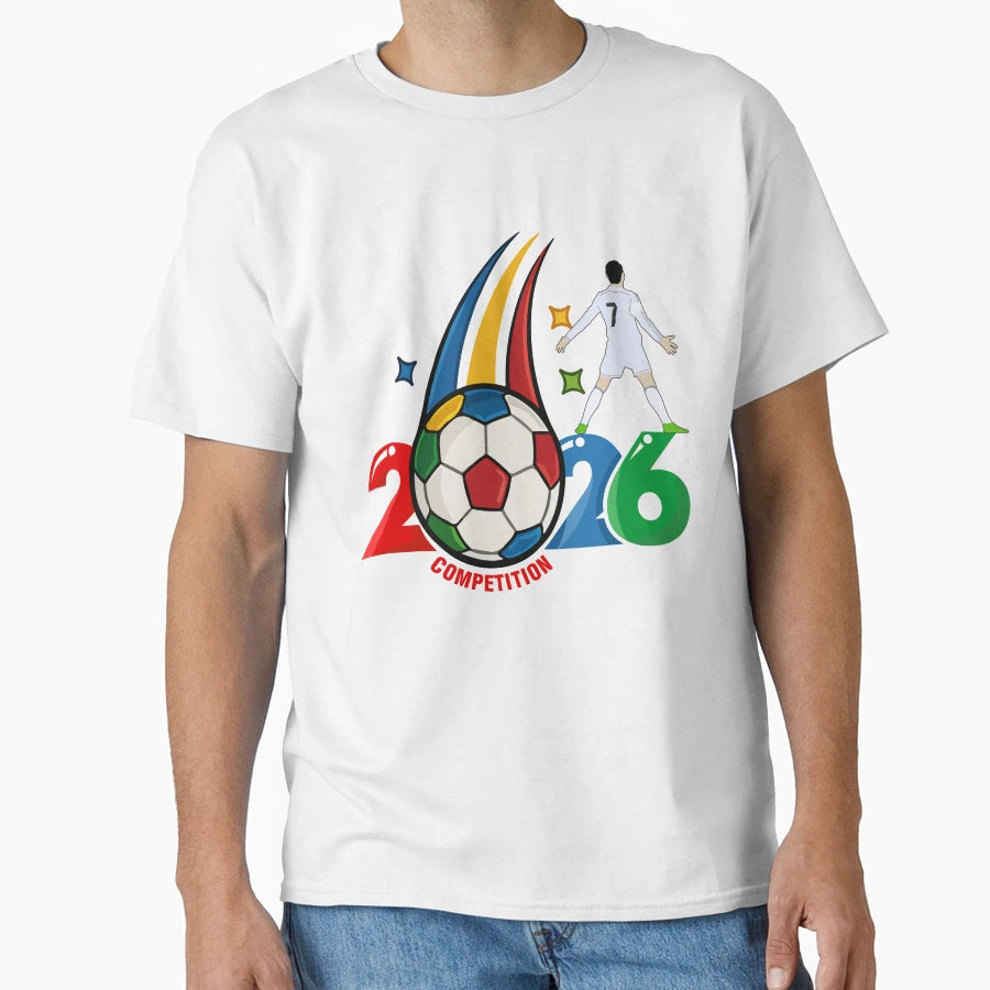 Soccer Competition 2026 Logo Dise O De T-Shirt - Unique Graphic Men Women - T-Shirt, Sweatshirt, Hoodie
