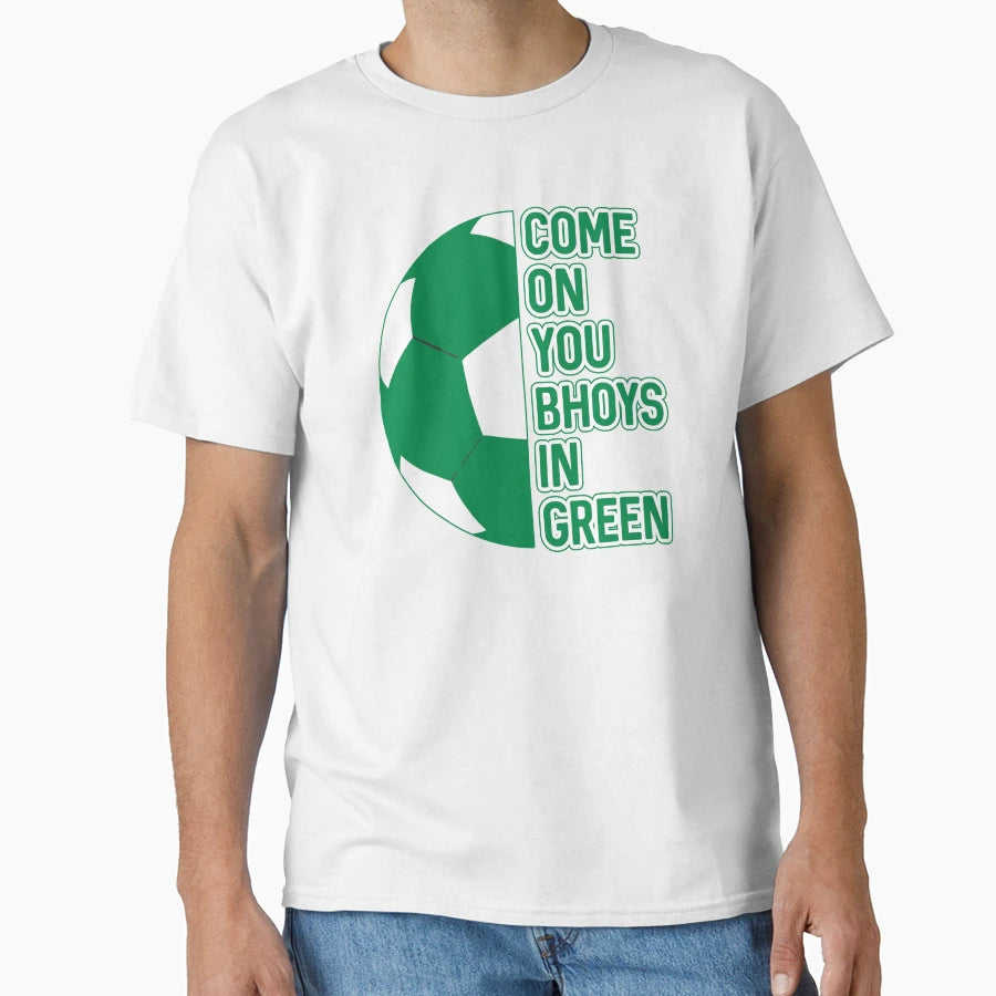Come You Bhoys Green Glasgow Celtic T-Shirt - Graphic Print Men Women - T-Shirt, Sweatshirt, Hoodie