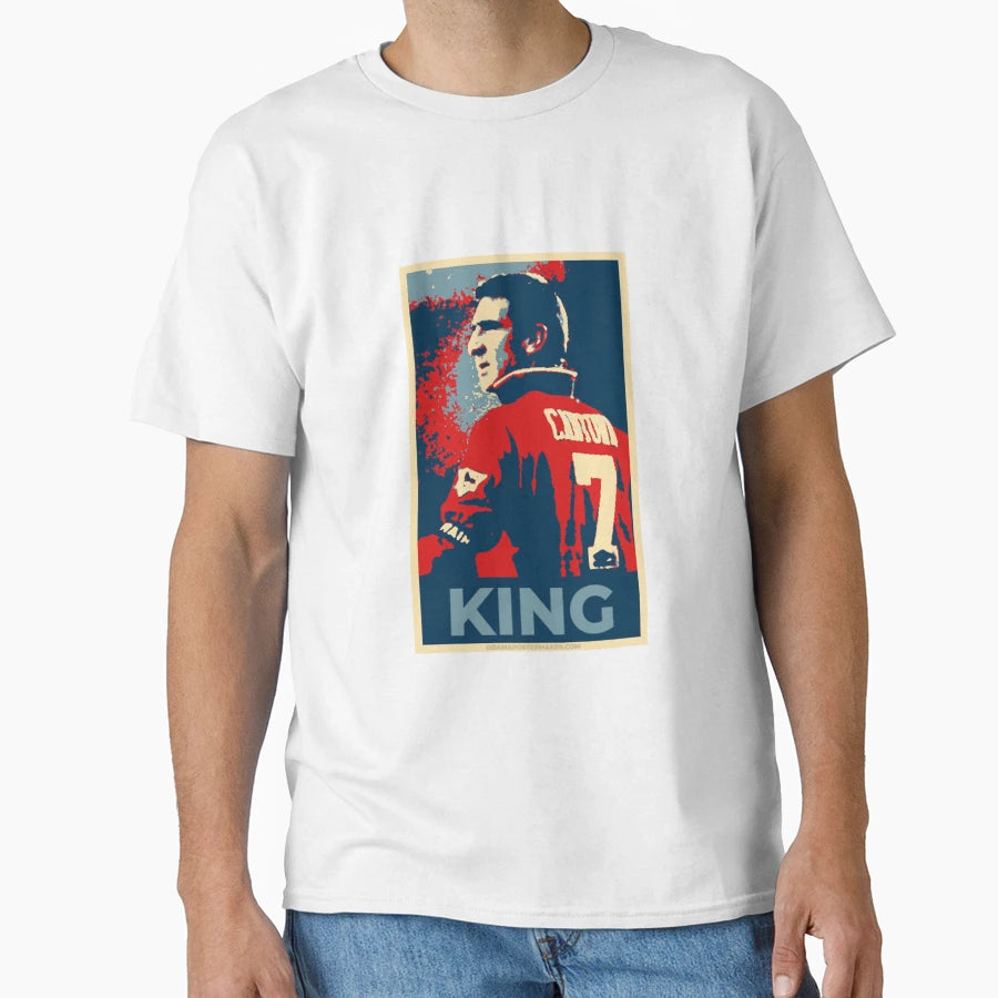 King Cantona Obama Hope T-Shirt - Streetwear Style for Adults - T-Shirt, Sweatshirt, Hoodie