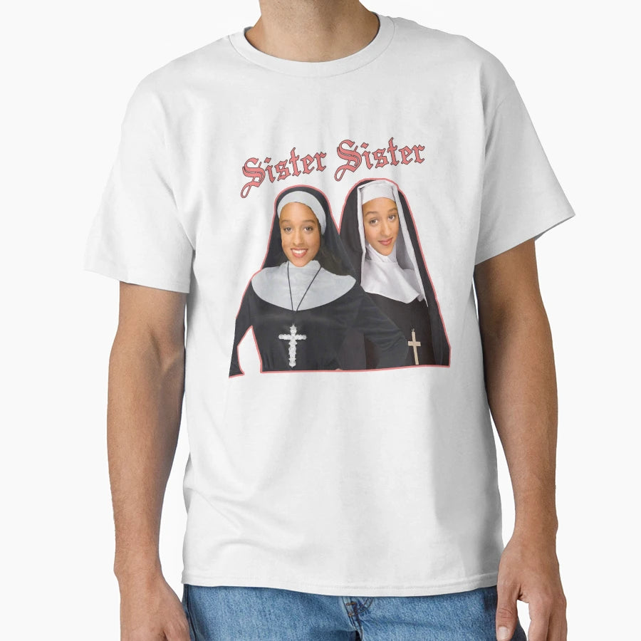Sister Sister T-Shirt - Graphic Print Men Women - T-Shirt, Sweatshirt, Hoodie