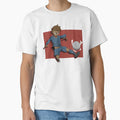 Footballer Action T-Shirt - Minimalist Print Unisex - T-Shirt, Sweatshirt, Hoodie