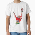 Star American Football Player Tight End T-Shirt - Unique Graphic Unisex - T-Shirt, Sweatshirt, Hoodie