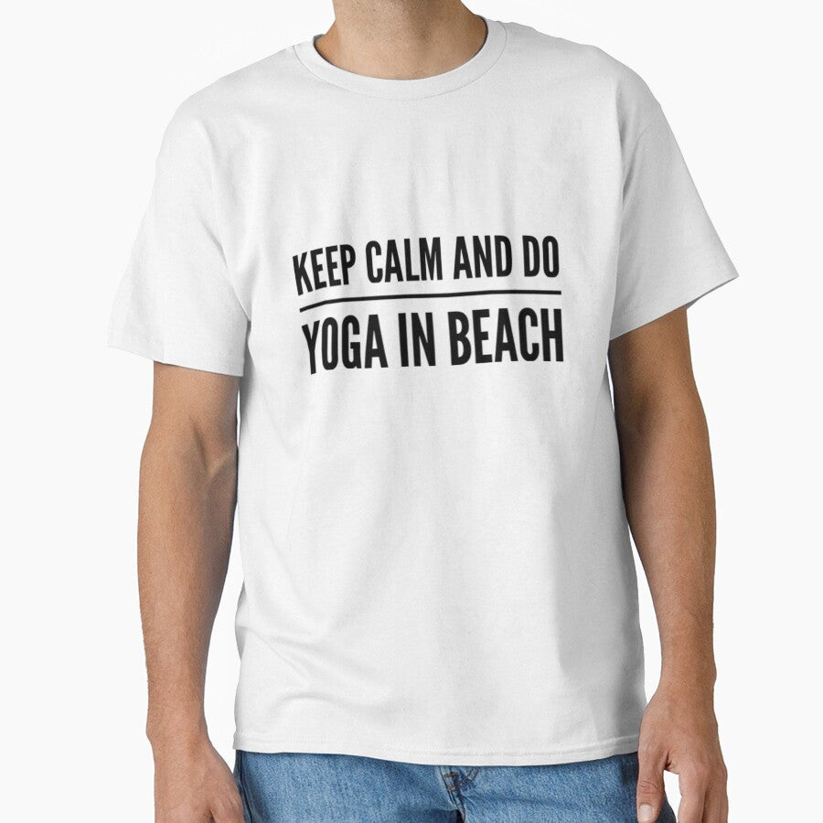 Yoga in beach by TheGreatWhale - Adult & Kids T-Shirts, Sweatshirts & Hoodies apparel design preview 1