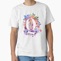 Floral Q T-Shirt - Minimalist Print Unisex - T-Shirt, Sweatshirt, Hoodie