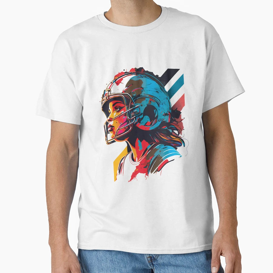 American Football Usa Popular Sports T-Shirt - Trendy Graphic Men Women - T-Shirt, Sweatshirt, Hoodie