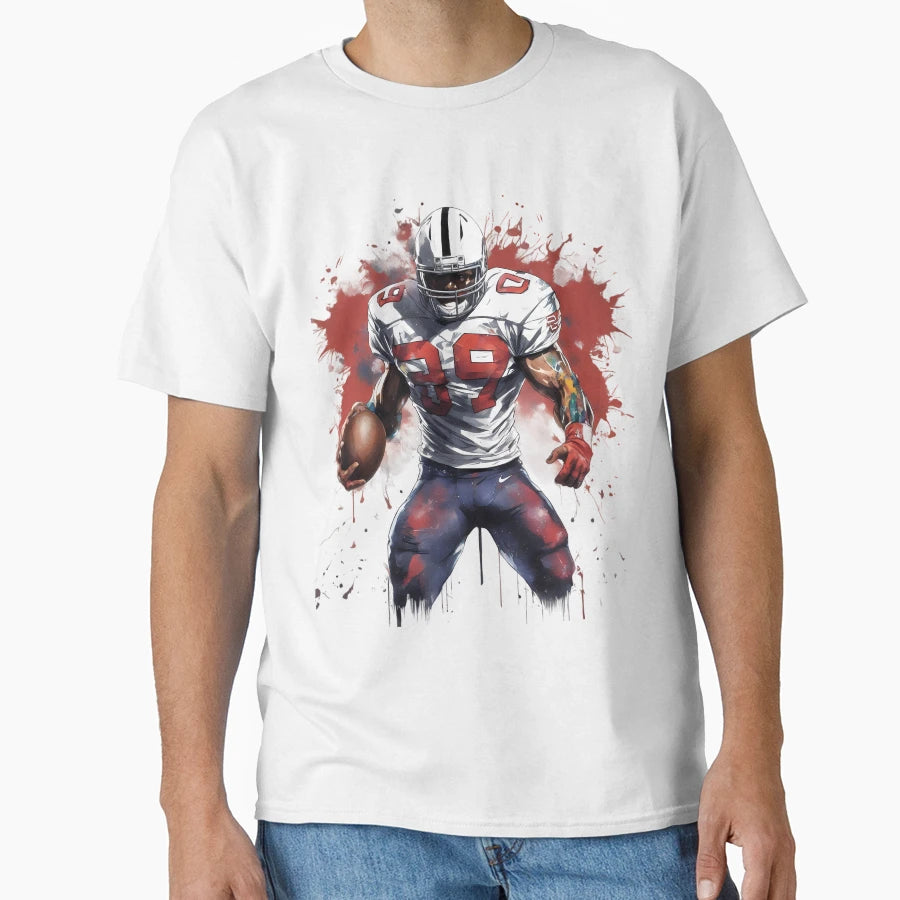 American Football Offensive Guard T-Shirt - Aesthetic Graphic for Adults - T-Shirt, Sweatshirt, Hoodie