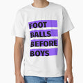 Footballs Before T-Shirt - Minimalist Print for Adults - T-Shirt, Sweatshirt, Hoodie