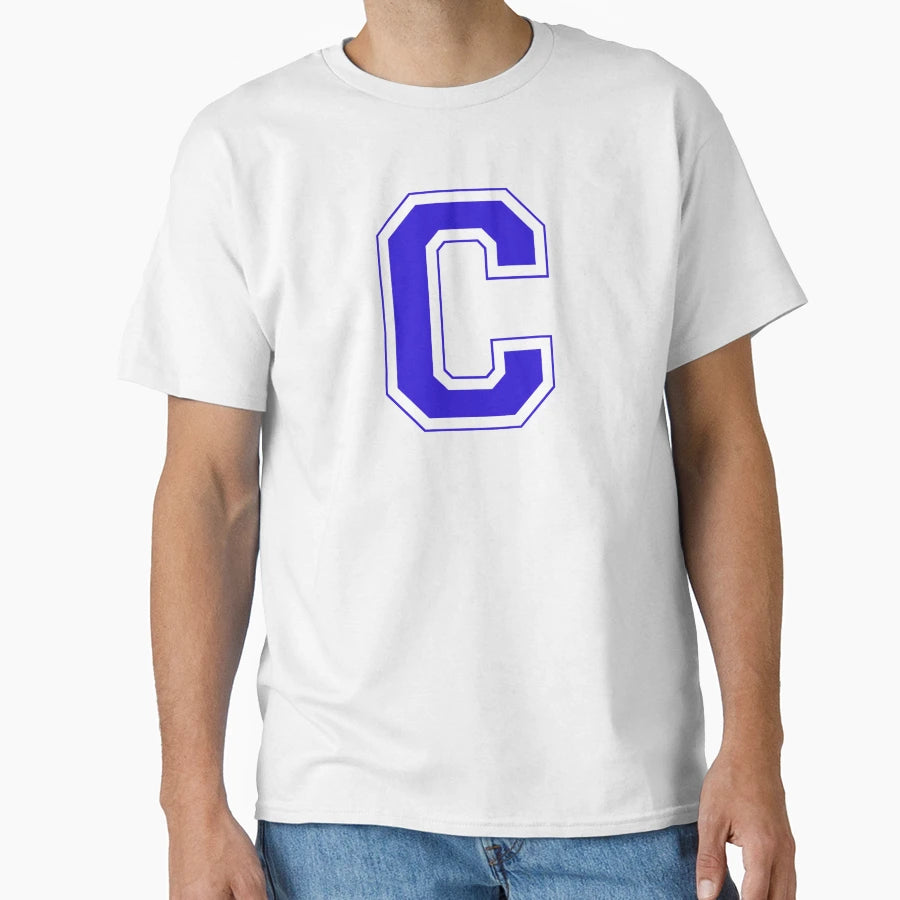 Varsity Letter C T-Shirt - Custom Art Print for Adults - T-Shirt, Sweatshirt, Hoodie