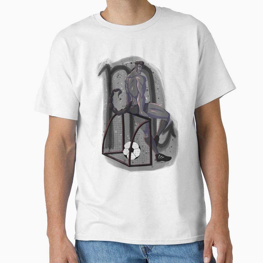 Soccer Scorpio T-Shirt - Novelty Apparel Unisex - T-Shirt, Sweatshirt, Hoodie