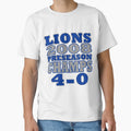 Funny Lions Football Preseason T-Shirt - Casual Everyday Wear Unisex - T-Shirt, Sweatshirt, Hoodie