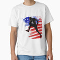American Football Player America Usa T-Shirt - Streetwear Style Men Women - T-Shirt, Sweatshirt, Hoodie