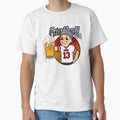 Beer Football 2 T-Shirt - Minimalist Print Unisex - T-Shirt, Sweatshirt, Hoodie