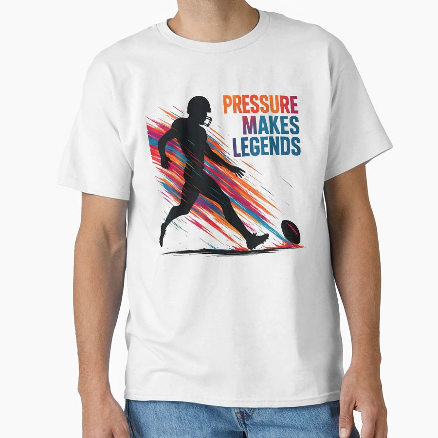 American Football Athlete Football T-Shirt - Fun Novelty Design Men Women - T-Shirt, Sweatshirt, Hoodie