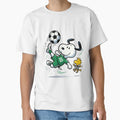 Snoopy Football Player Sports T-Shirt - Custom Art Print Unisex - T-Shirt, Sweatshirt, Hoodie