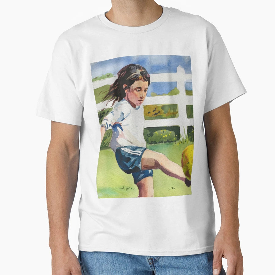 Female Footballer Footballer T-Shirt - Streetwear Style Men Women - T-Shirt, Sweatshirt, Hoodie