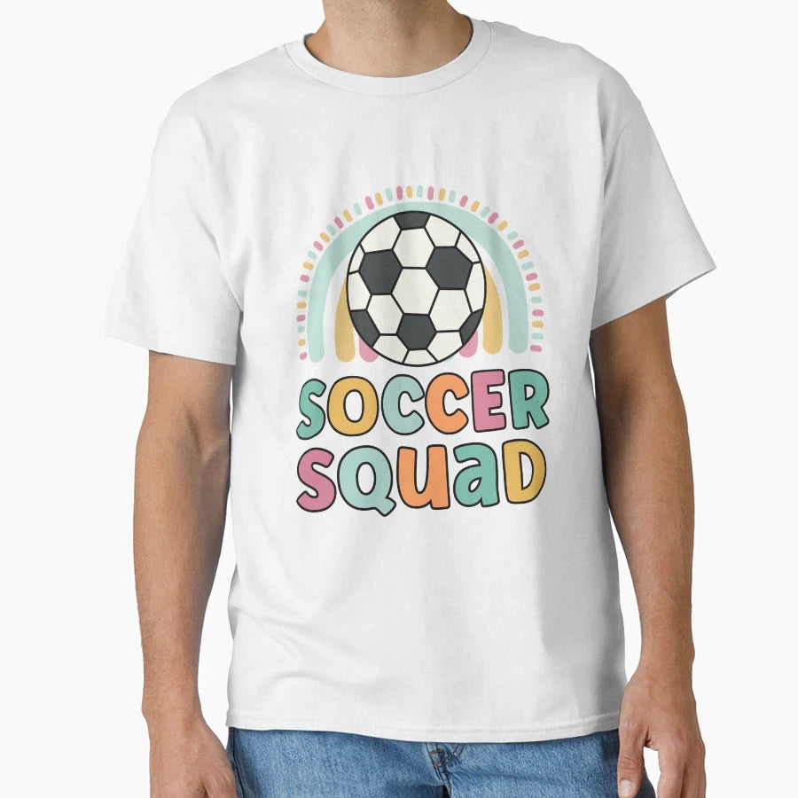 Soccer Squad Funny Matching Soccer T-Shirt - Minimalist Print for Adults - T-Shirt, Sweatshirt, Hoodie