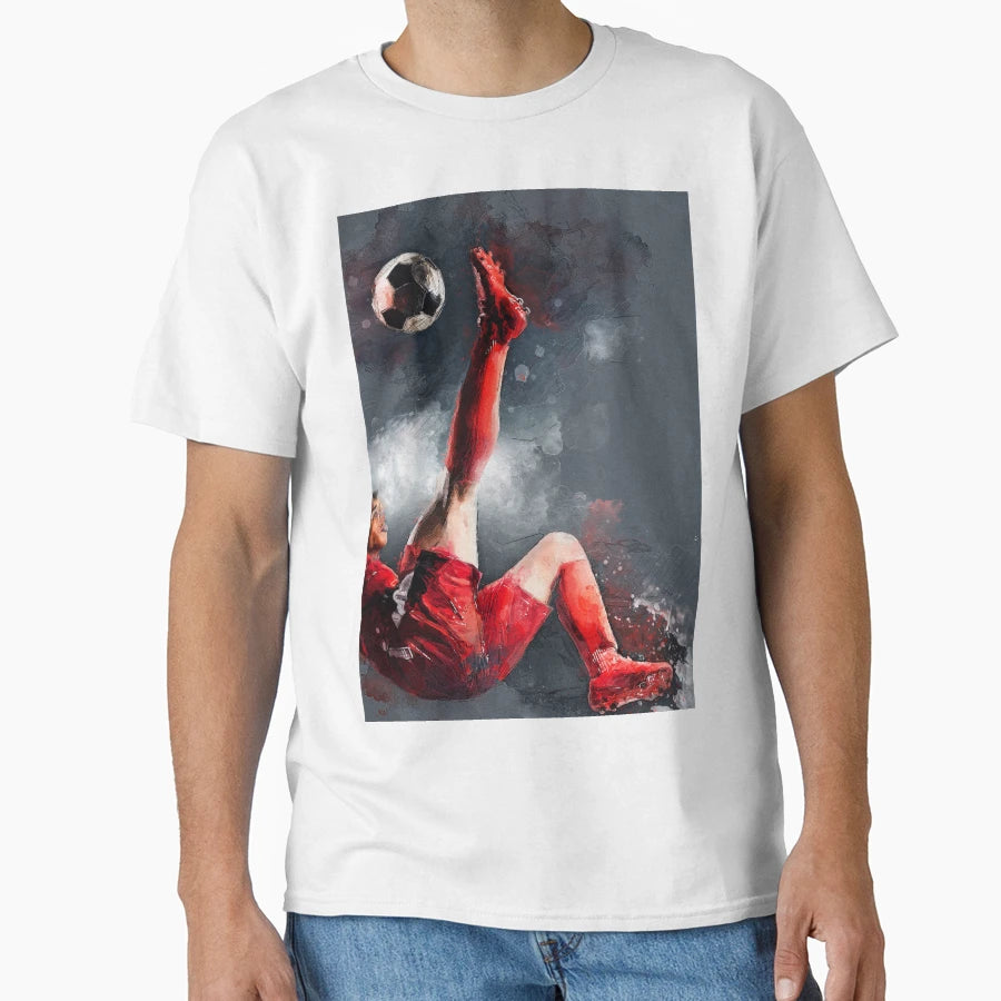 Football Watercolor Sport Art T-Shirt - Aesthetic Graphic for Adults - T-Shirt, Sweatshirt, Hoodie