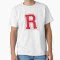 Red Varsity Letter R T-Shirt - Novelty Apparel Unisex - T-Shirt, Sweatshirt, Hoodie