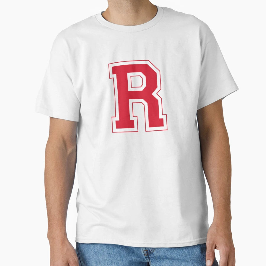 Red Varsity Letter R T-Shirt - Novelty Apparel Unisex - T-Shirt, Sweatshirt, Hoodie