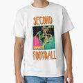 Second Love Is Footbal T-Shirt - Minimalist Print Unisex - T-Shirt, Sweatshirt, Hoodie