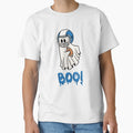 Pumpkin Halloween Ghost Funny T-Shirt - Graphic Print Unisex - T-Shirt, Sweatshirt, Hoodie