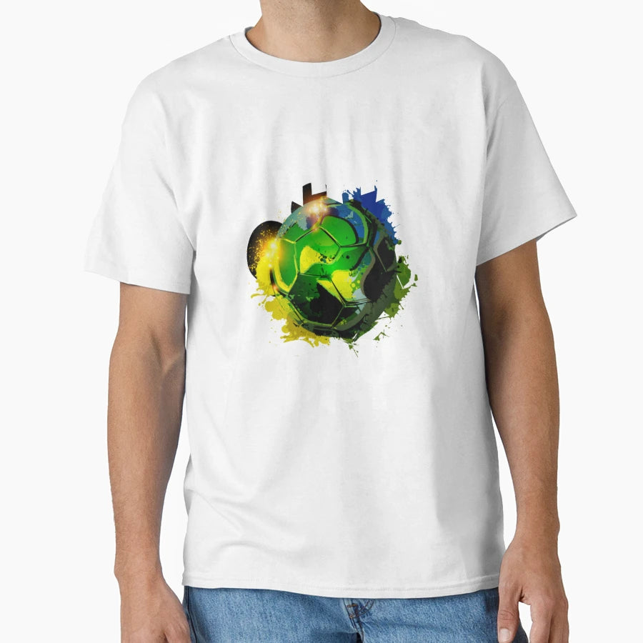 Fun Sports Game Day Soccer T-Shirt - Custom Art Print Unisex - T-Shirt, Sweatshirt, Hoodie