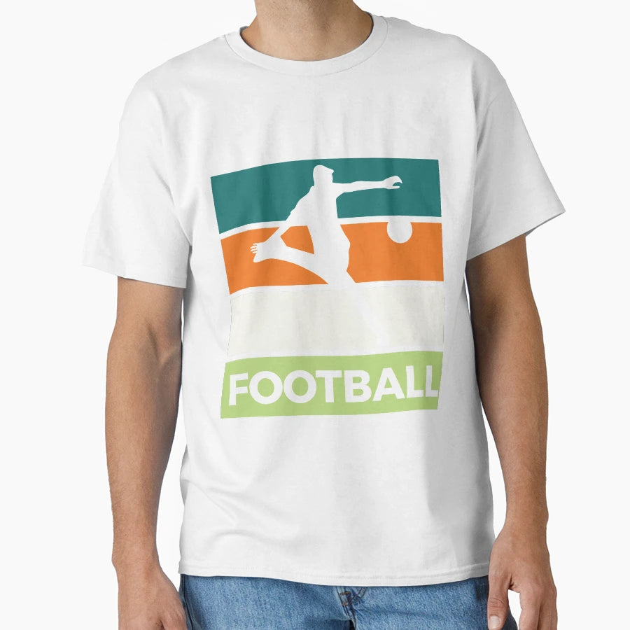 Football T-Shirt - Trendy Graphic for Adults - T-Shirt, Sweatshirt, Hoodie