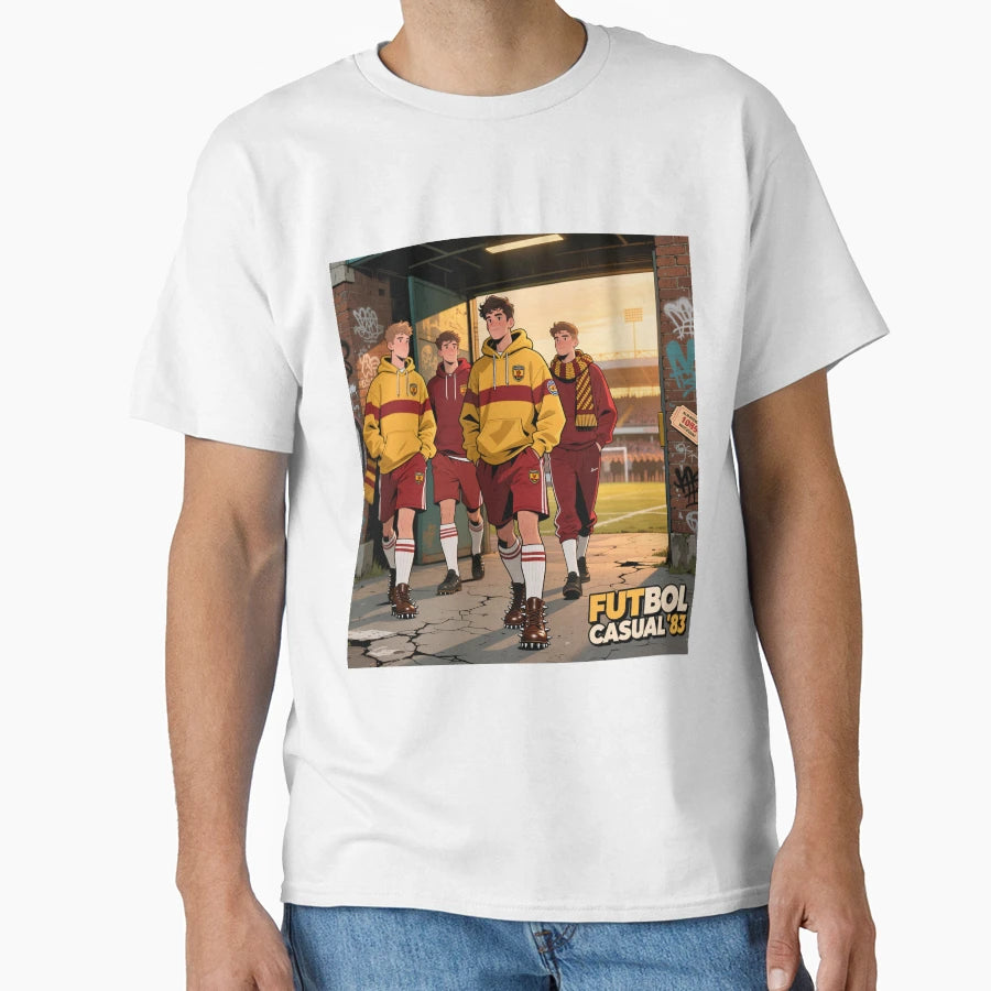 Football Casual T-Shirt - Novelty Apparel Unisex - T-Shirt, Sweatshirt, Hoodie
