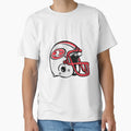 Jc Jays Football Helmet T-Shirt - Custom Art Print Unisex - T-Shirt, Sweatshirt, Hoodie