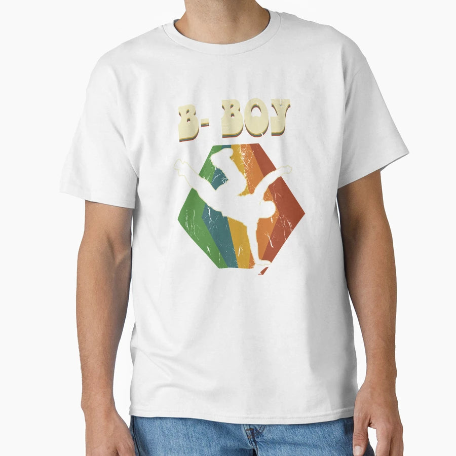 Breakdancing 70S B Silhouette Gift T-Shirt - Trendy Graphic for Adults - T-Shirt, Sweatshirt, Hoodie