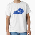 Kentucky Blue Football Field T-Shirt - Custom Art Print Unisex - T-Shirt, Sweatshirt, Hoodie