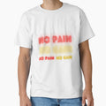 No Pain Gain Gym Motivation Bodybuilding by - Adult & Kids T-Shirts, Sweatshirts & Hoodies apparel design preview 1